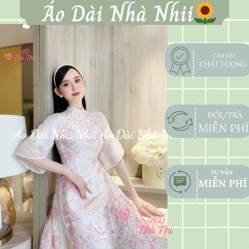 Áo dài 4 tà thiết kế