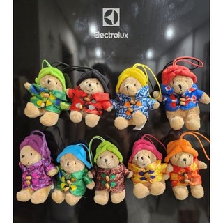 Gấu Paddington bear hit tủ 12cm có dây treo