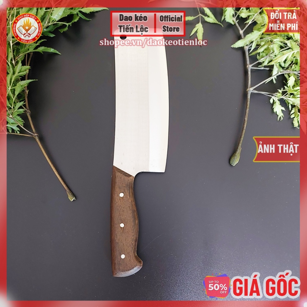 Dao chặt xương nhíp xe cao cấp rèn thủ công - bảo hành 12 tháng