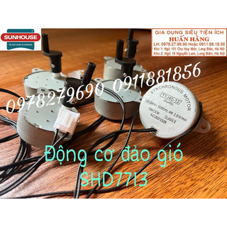 MOTTOR ĐẢO GIÓ, ĐIỀU KHIỂN TỪ XA VÀ PIN ĐIỀU KHIỂN QUẠT ĐIỀU HOÀ SUNHOUSE SHD7713
