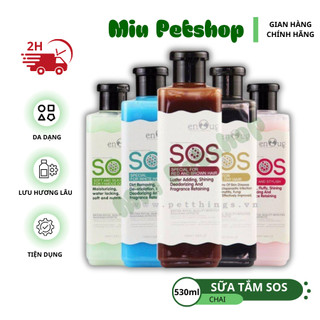 Sữa tắm SOS dành cho chó mèo - 530ml sữa tắm nhiều loại đa dạng công dụng cho chó mèo.