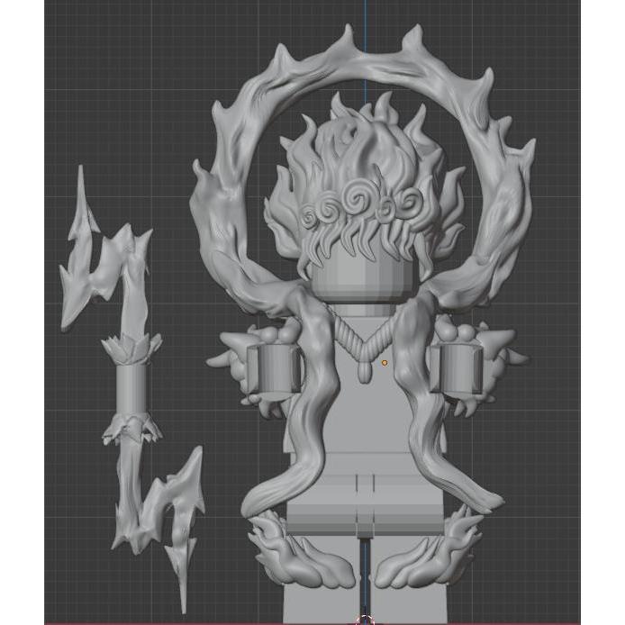 Full set phụ kiện LEGO nhân vật Luffy Gear 5 trong phim ONEPIECE