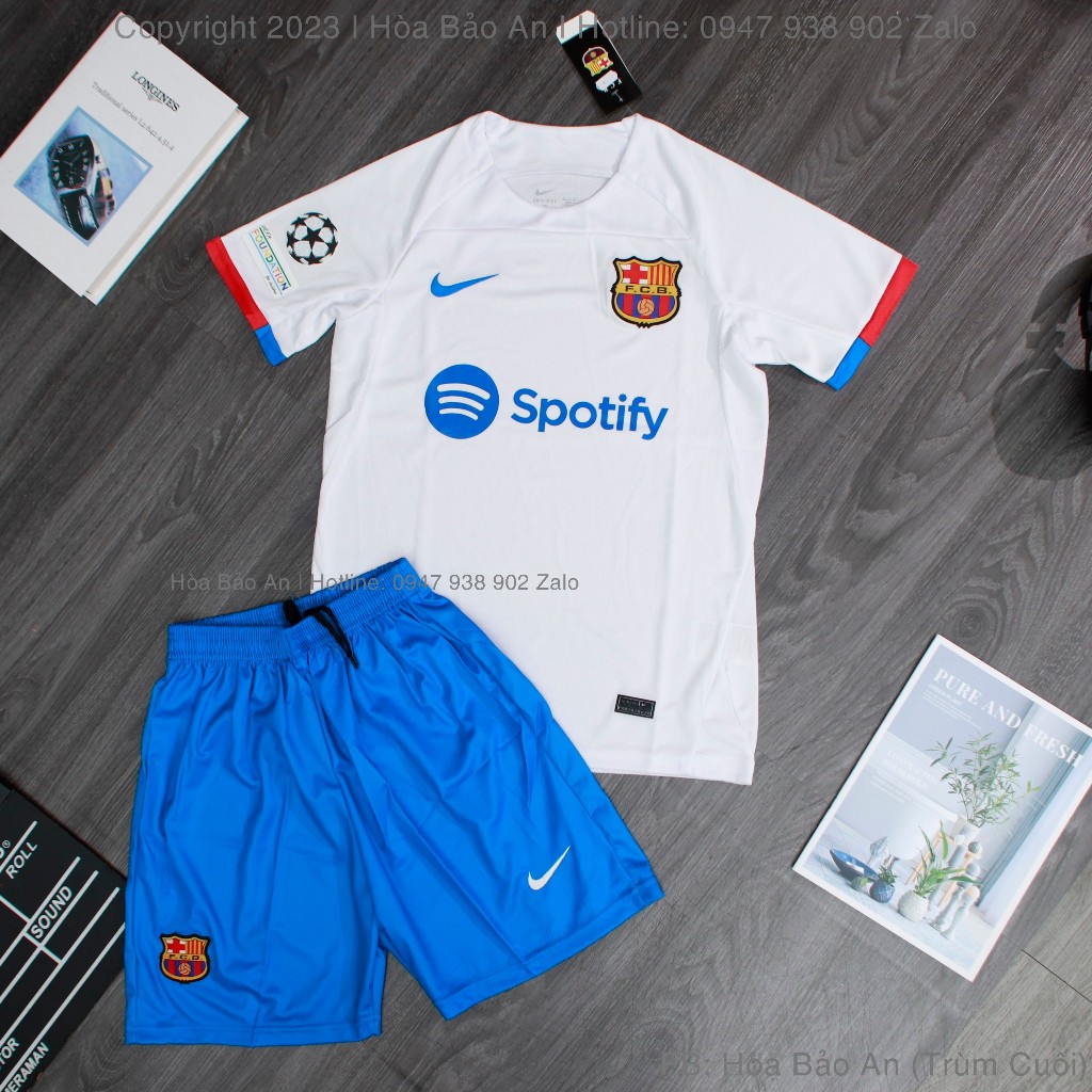 Áo Đấu Barca 2023/ Freeship/ Quần Áo Bóng Đá CLB Barcelona 2023 cao cấp