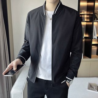 Áo khoác gió Jacket Bomber 2 lớp men xịn cực đẹp, bomber vải gió dư 2 lớp mềm nhẹ, mặt ngoài cản nước chống gió