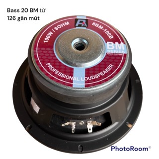  loa bass 20 BM từ 126 coil 4 lớp gân mút hàng Thái Lan - 1 củ 