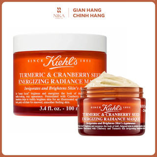 Mặt nạ nghệ Kiehls Turmeric & Cranberry Seed Energizing Radiance Masque [Nika Cosmetics]