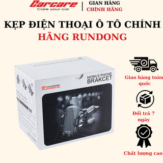Giá đỡ điện thoại trên ô tô - Kẹp điện thoại ô tô chính hãng RunDong, Mẫu mới 2023
