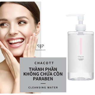Nước Tẩy Trang Chacott Cleansing Water (500ml)