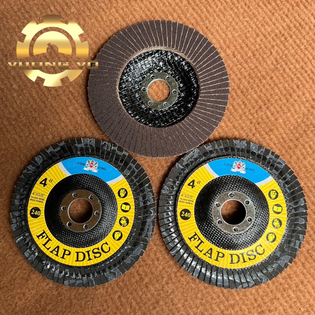 Nhám xếp lionking-ráp xếp lionking đường kính 100mm lỗ cốt 16mm