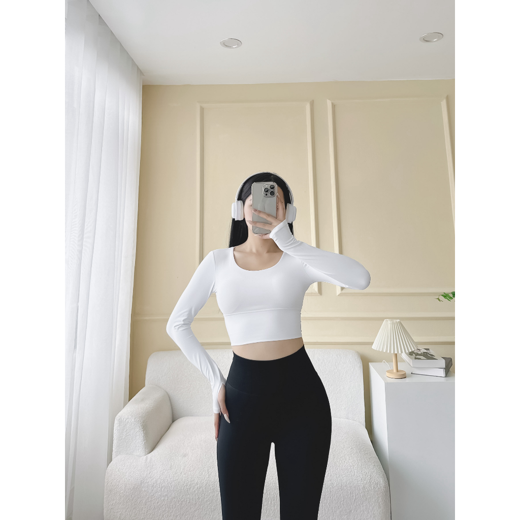 Set Tập Gym Nữ Dài Tay - Chất Liệu Cao Cấp SmoothFitVN 430-0041 Co Dãn 4 Chiều - Tập Gym, Yoga, Pilates, Aerobic, Zumba