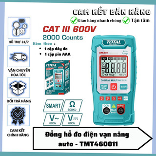 Đồng hồ đo điện vạn năng auto total - tmt460011 đo điện áp không tiếp xúc