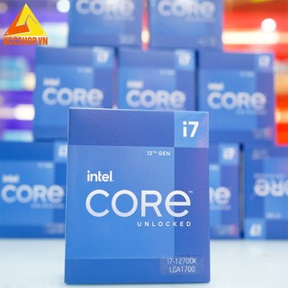 CPU Intel Core i7 12700K (5.00GHz, 12 Nhân 20 Luồng, 25M Cache, Alder Lake) - Mới Bảo Hành 36 Tháng