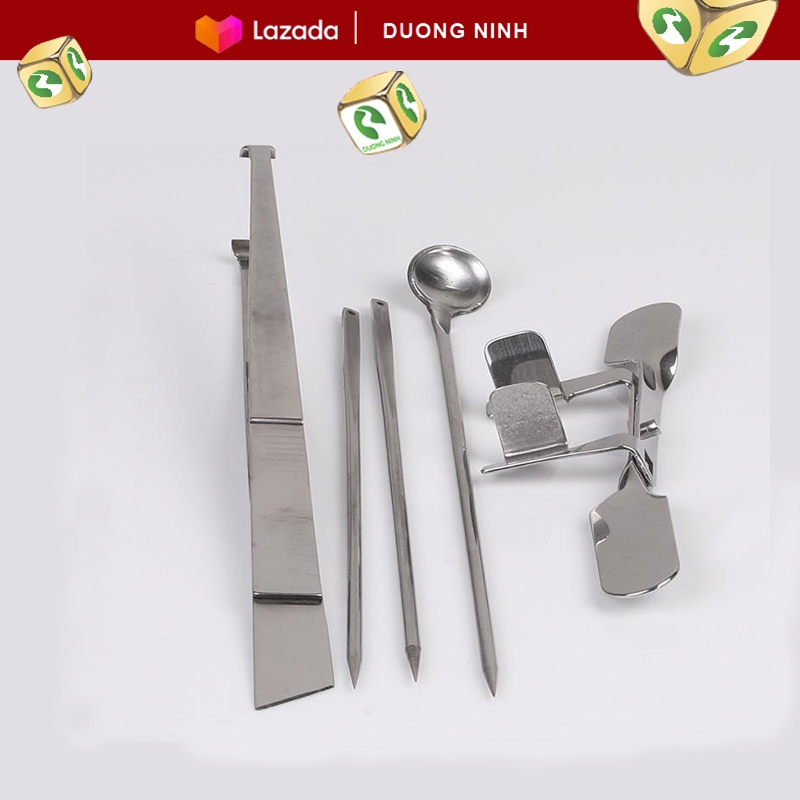 Dụng cụ thiến gà 5 món Dương Ninh thiến gà chuyên nghiệp TG104