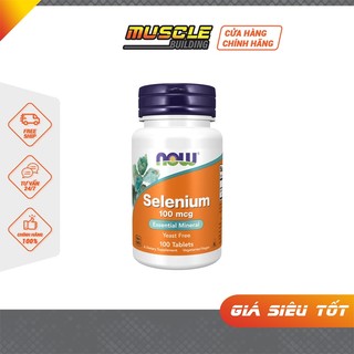 Now selenium 100mg 100 viên - viên uống hỗ trợ tăng cường hệ miễn dịch cải thiện sức khoẻ