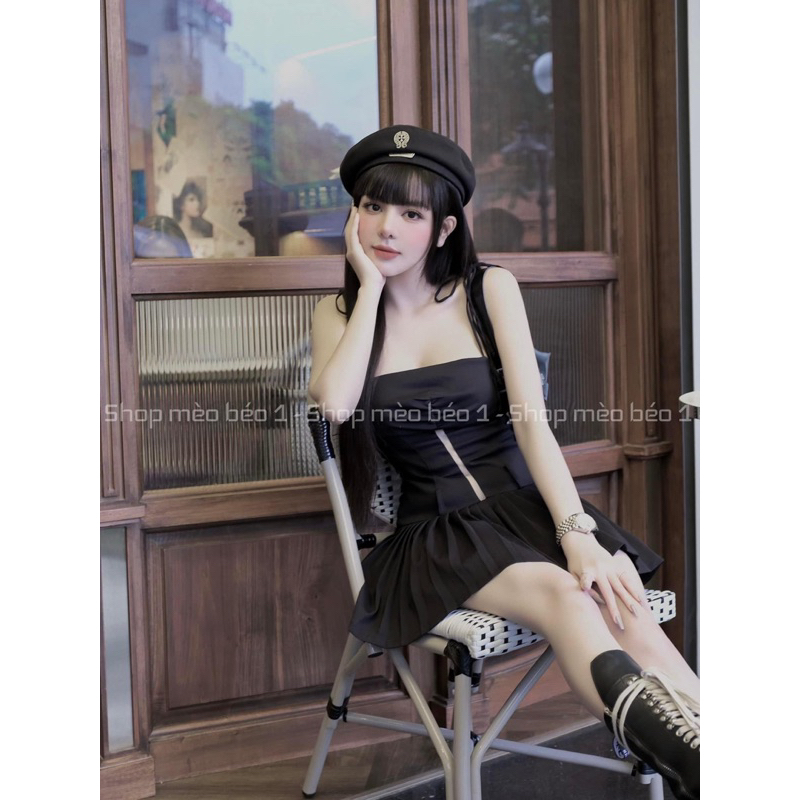 Bốt boot lửng chiến binh mai phương bùi đan đây khoá hông fullbox hàng quảng châu cao cấp