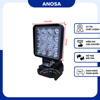 Thân Đèn pin led 16 bóng dùng pin chân phổ thông 4cm