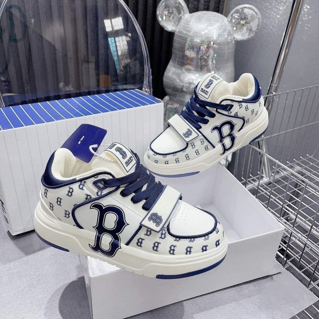 Giày MLB chunky dan chữ la Nam Nữ, Giày sneaker MLB Chunky Liner phiên bản 2023 Siêu Hot hàng xịn sò Đủ Size Nam Nữ