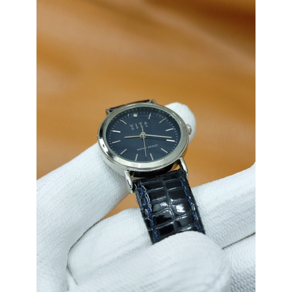 Đồng hồ nữ VitaOpel hàng si Nhật nội địa mặt đen