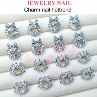 Charm nơ cao cấp charm hoa cao cấp charm nail gắn móng đính móng trang trí móng tay Jewelry