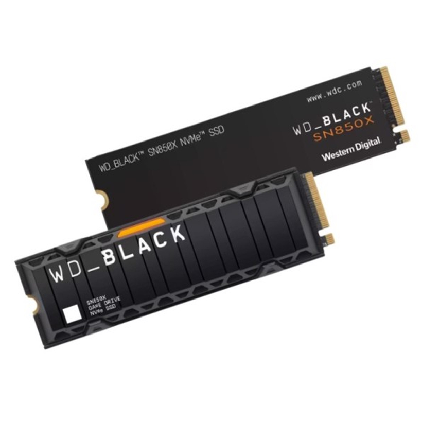Ổ Cứng SSD- Western Digital SN850X M.2 NVMe PCIe Gen 4- 1TB 7300Mbs - 6300Mbs - Hàng Chính Hãng