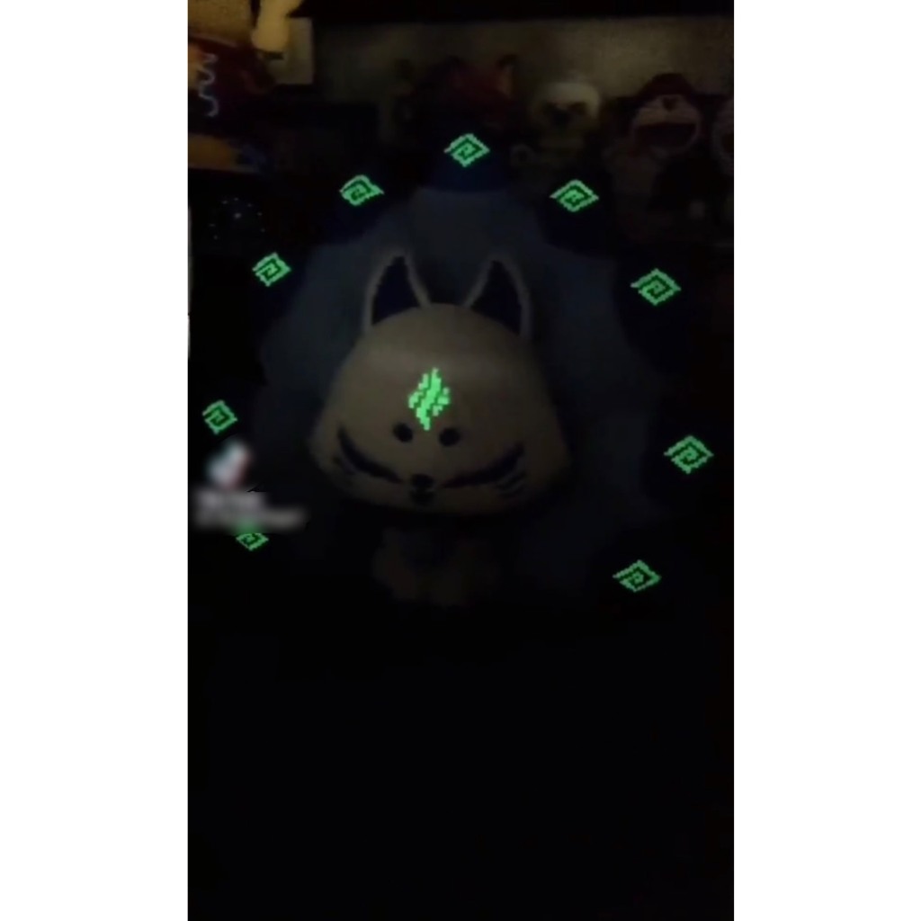 Đồ chơi xếp hình  hồ ly 9ĐUÔI cáo 9 đuôi cỡ nhỡ 33cm CÓ PHÁT SÁNG DẠ QUANG tặng kèm búa