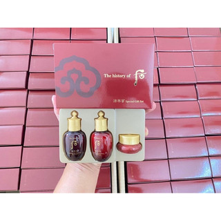 Set Dưỡng Da Đông Y Whoo Đỏ 3 Món Mini