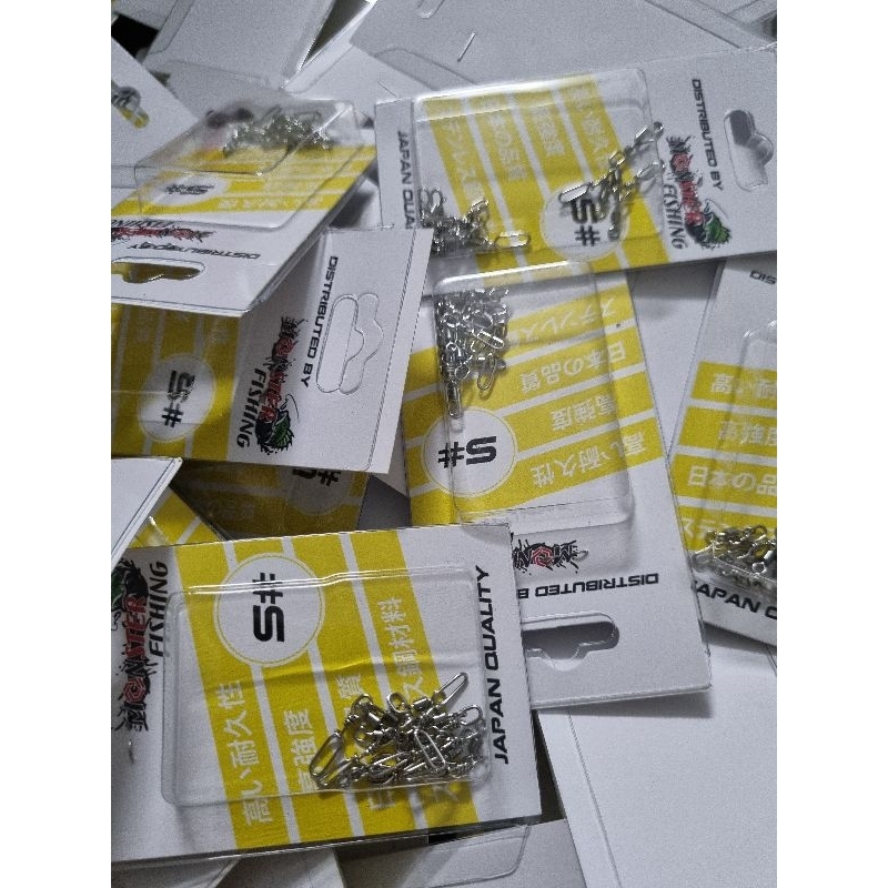 Khóa Link Câu Cá,Khóa Lọt Khoen Monster Chuyên Lure Inox 304 Nhật Bản