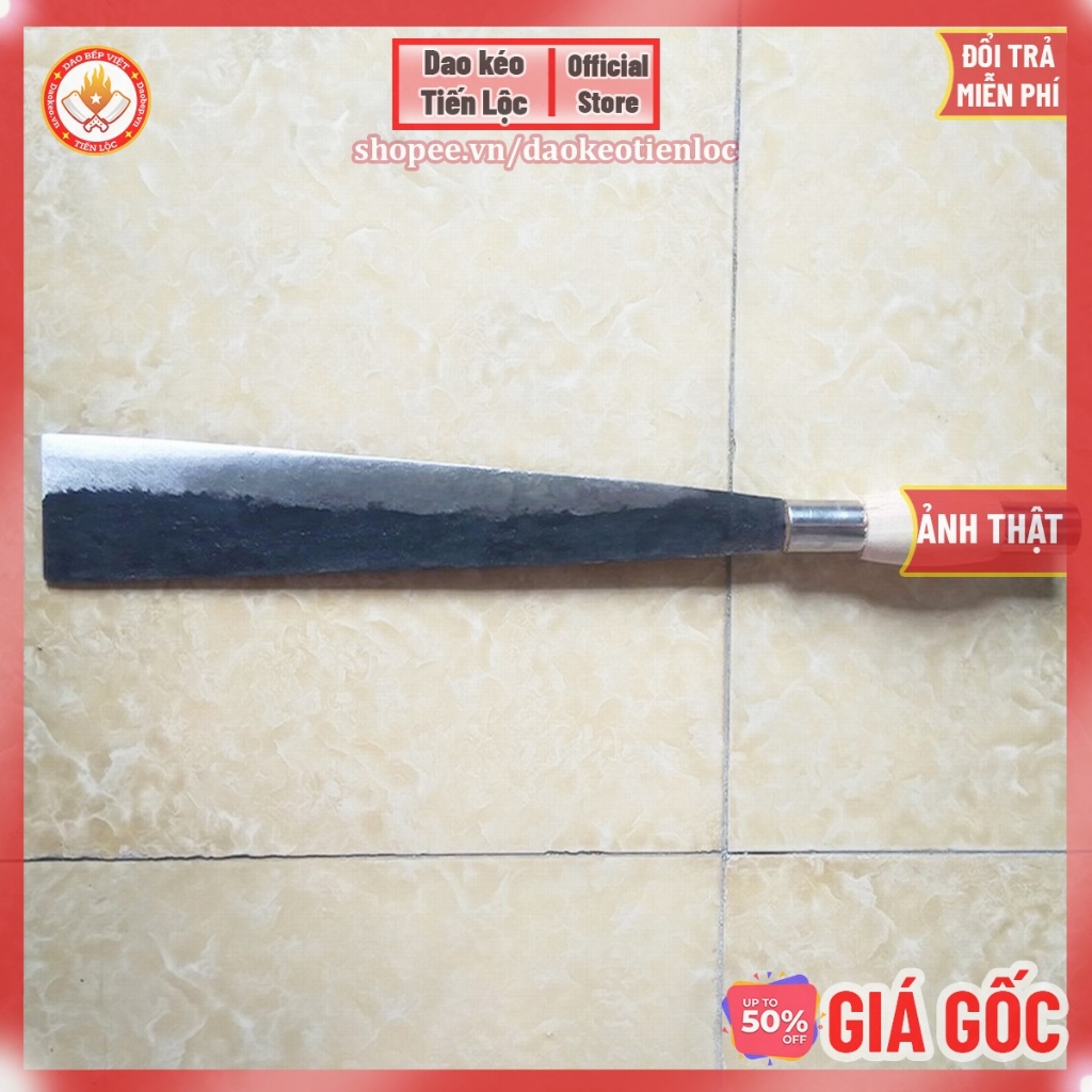 Dao chặt cây rèn thủ công từ thép nhíp ô tô cao cấp