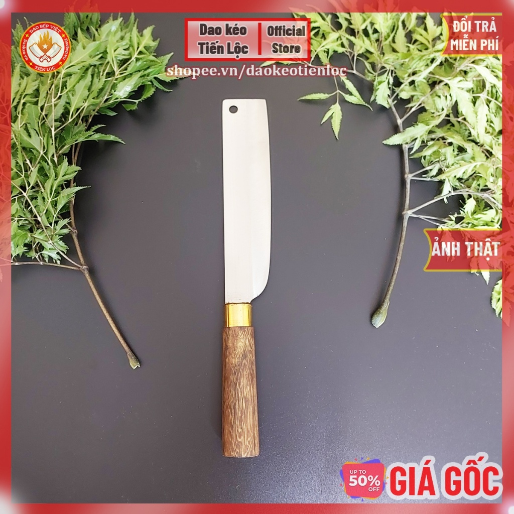 Dao thái thịt nhà bếp dao thép không gỉ - Bảo hành 12 tháng
