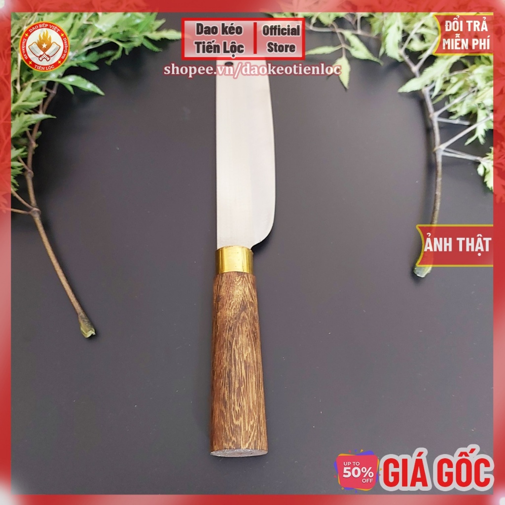 Dao thái thịt nhà bếp dao thép không gỉ - Bảo hành 12 tháng