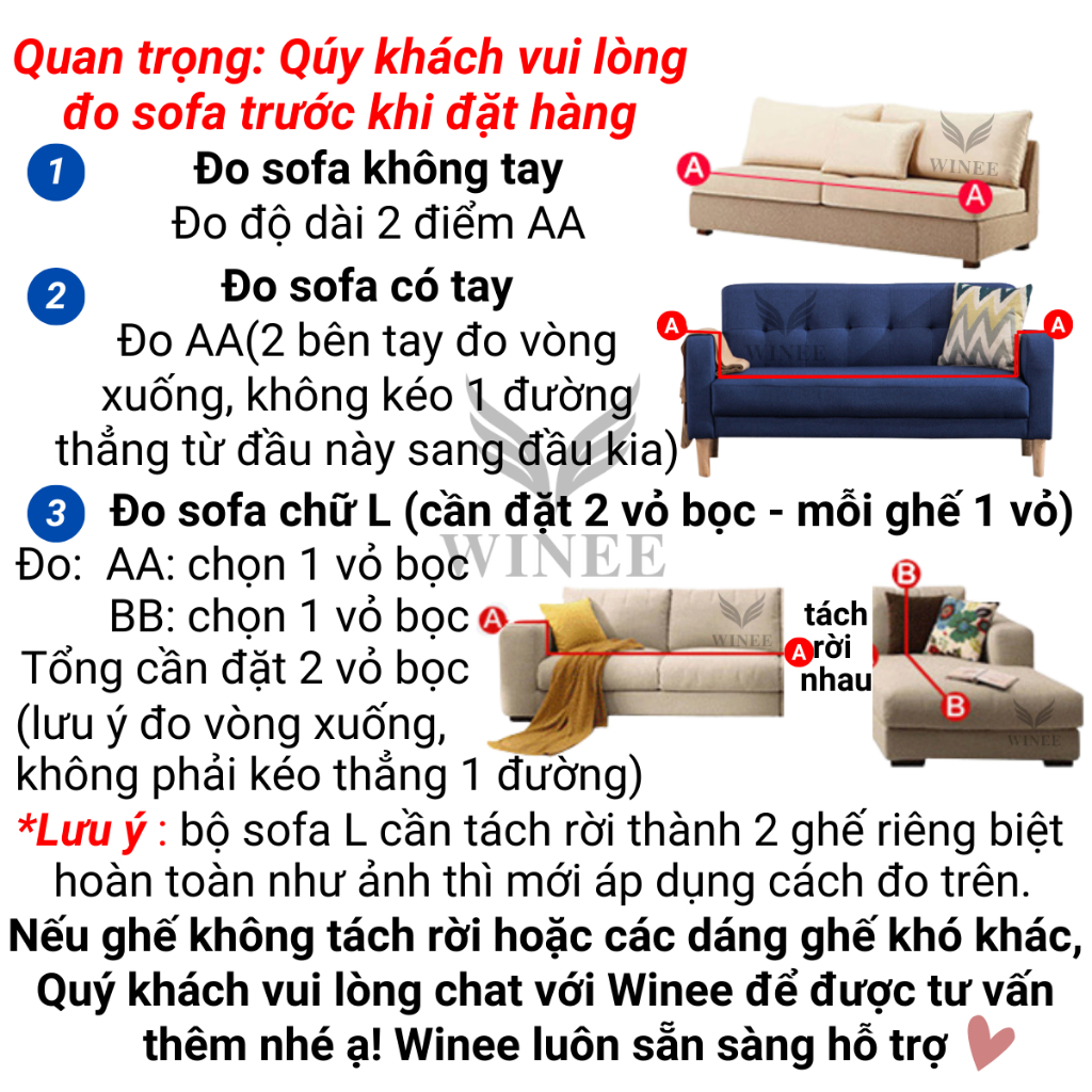 Vỏ bọc sofa chữ L vải bọc sofa văng 1/2/3/4 chỗ vải thun sữa mỏng mịn kèm hướng dẫn bọc tặng 1 vỏ gối