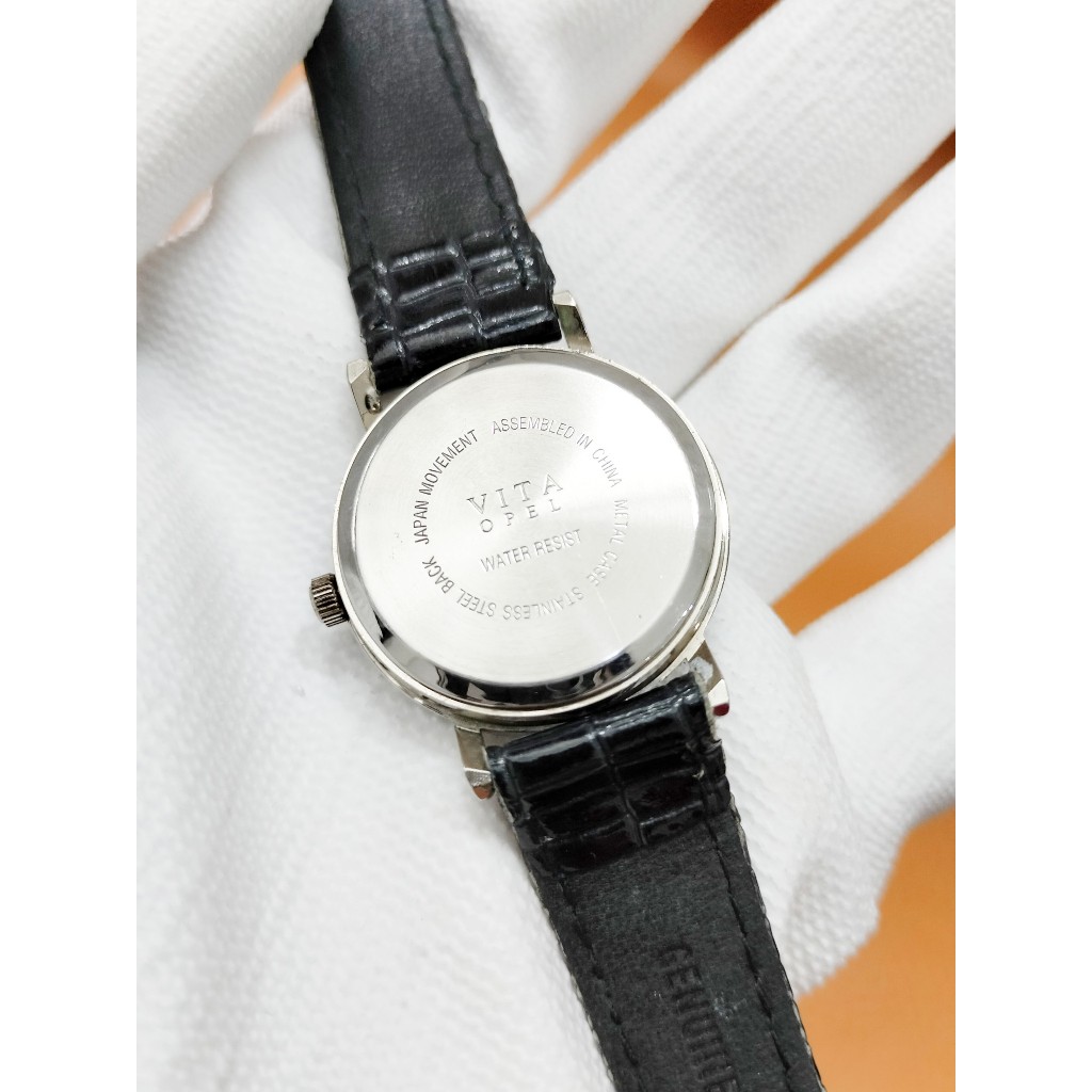 Đồng hồ nữ VitaOpel hàng si Nhật nội địa mặt đen