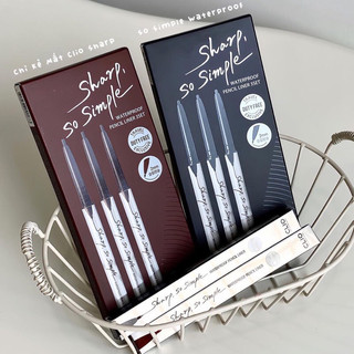 Kẻ mắt CLIO Sharp, So Simple Waterproof Pencil Liner
