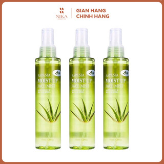 Xịt khoáng nha đam Aloe vera Aspasia Moist Up Face Mist 150ml - Nika Cosmetics