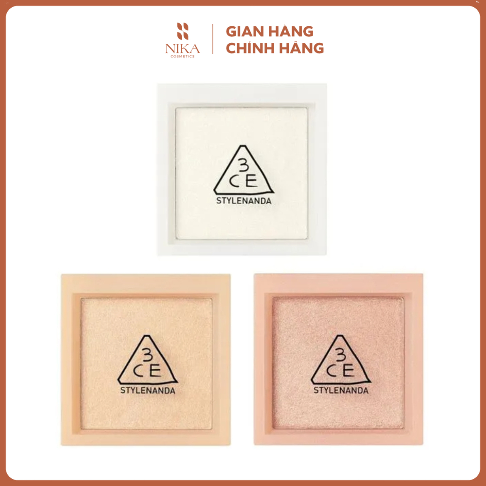 Phấn Highlight bắt sáng 3.C.E Face Highlighter 4.8g [Nika Cosmetics]