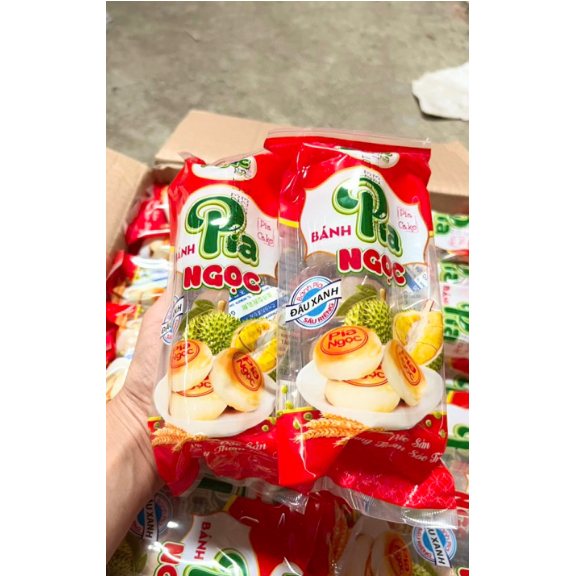 Bánh Pía Sầu Riêng Đậu Xanh Mini Ngọc Thơm Ngon