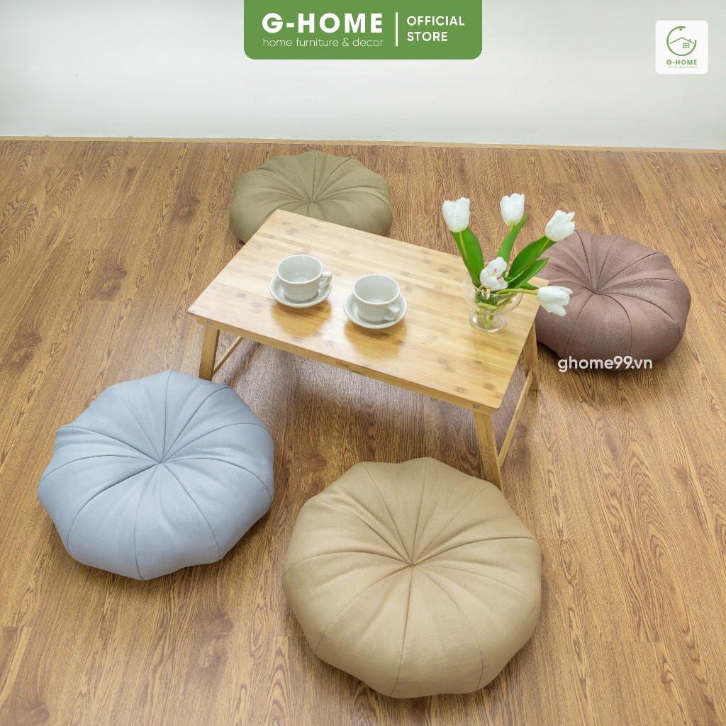 Bàn gấp học tập làm việc khay tre thông minh an toàn tiện lợi BG22M1