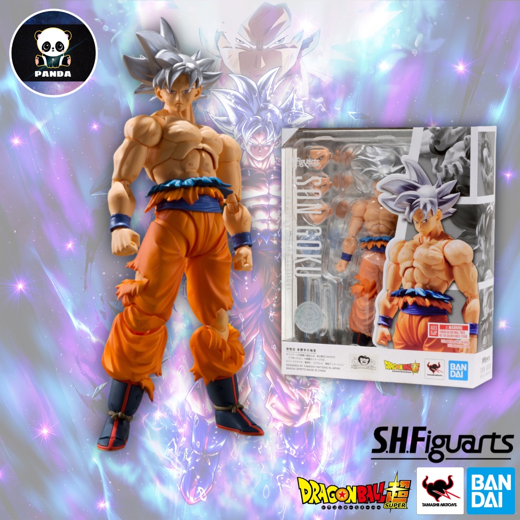 HÀNG CÓ SẴN - Mô Hình Son Goku UI SHF Ultra Instinct Dragon Ball Chính Hãng BANDAI SHFiguarts