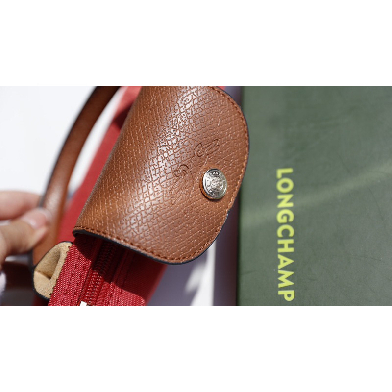 Túi quai xách Longchamp mini size 18cm tặng kèm móc phụ kiện