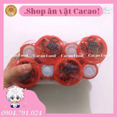 Lốc 8 hộp nước tăng lực rồng vua hương dâu (8 x140ml)