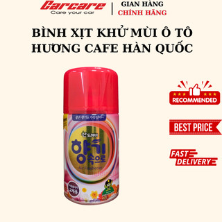 BÌNH XỊT KHỬ MÙI Ô TÔ HƯƠNG CAFE - HÀN QUỐC