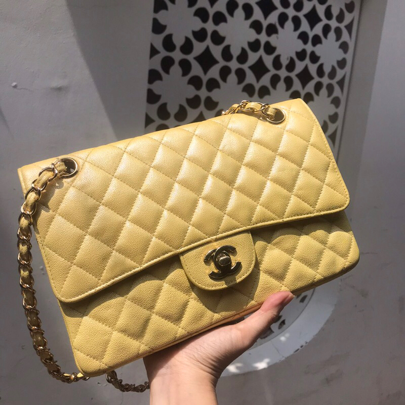 Túi hàng si tuyển size 25 vàng chanh siêu đẹp
