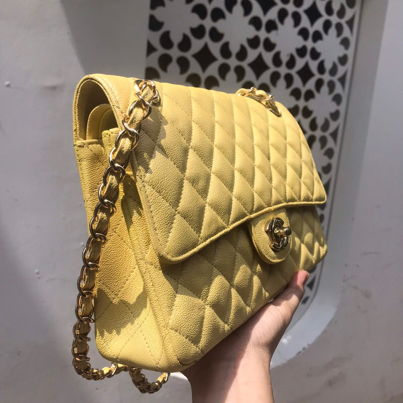 Túi hàng si tuyển size 25 vàng chanh siêu đẹp