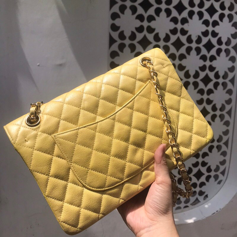 Túi hàng si tuyển size 25 vàng chanh siêu đẹp