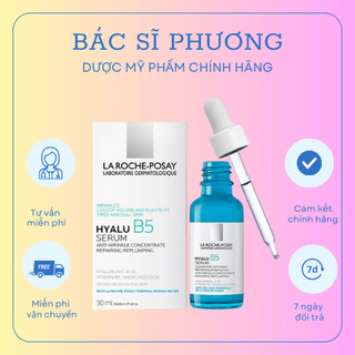 Dưỡng chất chuyên sâu Hyalu B5 Serum giúp hỗ trợ quá trình tái tạo da La Roche Posay 30ml