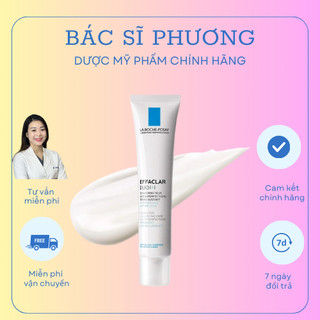 Kem Dưỡng Giúp Giảm Mụn, Thông Thoáng Lỗ Chân Lông & Ngăn Ngừa Vết Thâm Sau Mụn La Roche-Posay Effaclar Duo+ 40ml