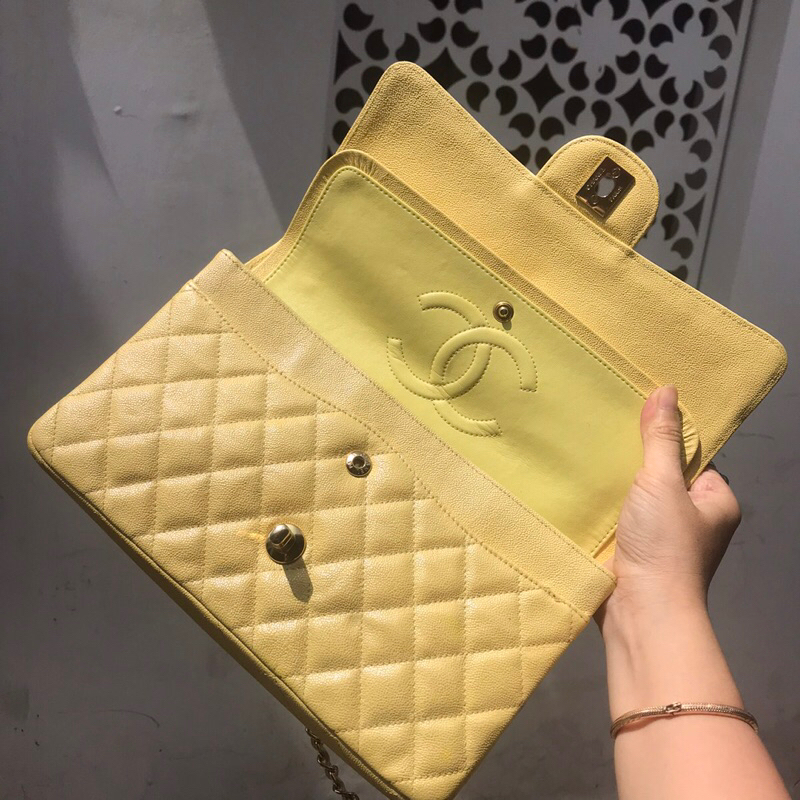 Túi hàng si tuyển size 25 vàng chanh siêu đẹp