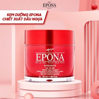 Kem Dưỡng Siêu Cấp Ẩm, Căng Bóng Da, Chống Lão Hoá Chiết Xuất Dầu Ngựa Epona All In One Total Skin Care Intensive 50m