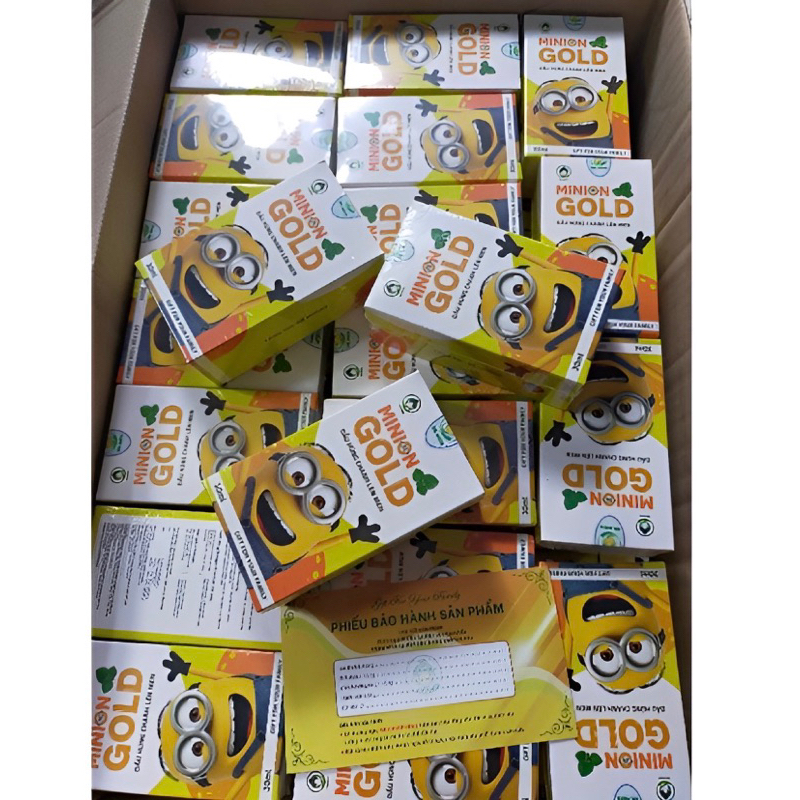 Tinh dầu húng chanh MINION Gold lên men 30ml