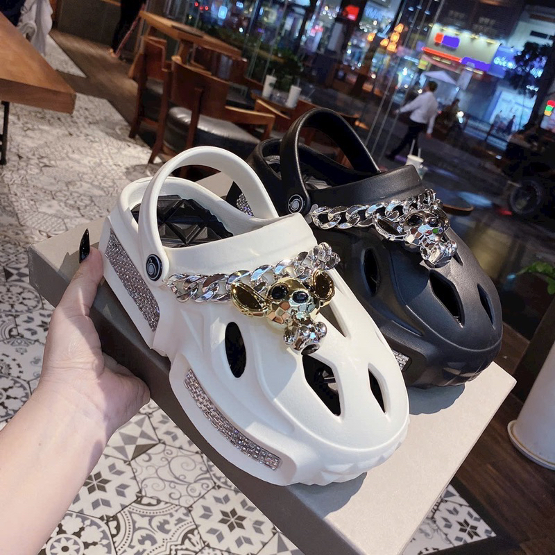 DÉP SỤC CHARM THÚ ĐẾ CAO 5P SIÊU NHẸ ÊM MANG ĐƯỢC 2 KIỂU - SIZE KÉP 36/37 ; 38-39